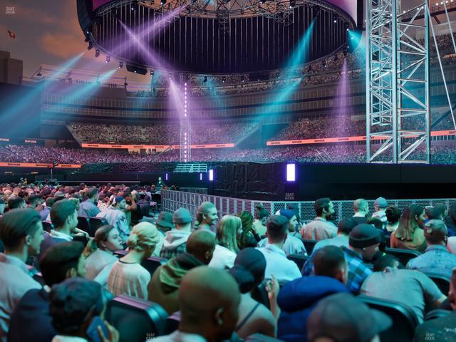 Gillette Stadium - Section Floor C 5 Seat View Gillette Stadium - Section Floor C 5 Seat View