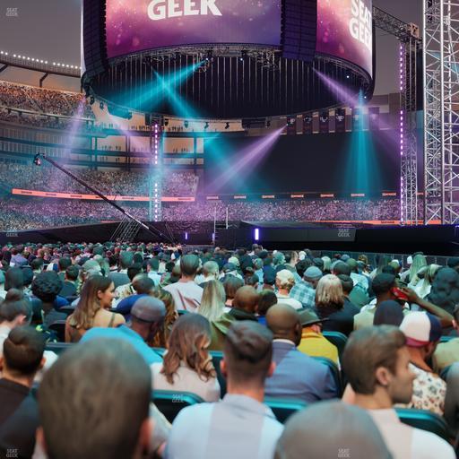 Gillette Stadium - Section Floor D 1 Seat View