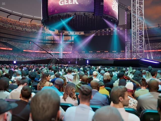 Gillette Stadium - Section Floor D 1 Seat View Gillette Stadium - Section Floor D 1 Seat View