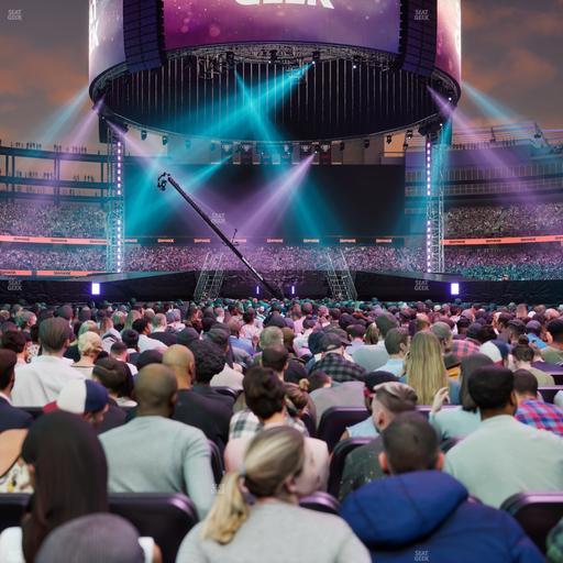 Gillette Stadium - Section Floor D 2 Seat View