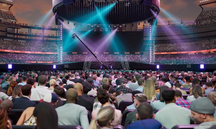 Gillette Stadium - Section Floor D 2 Seat View