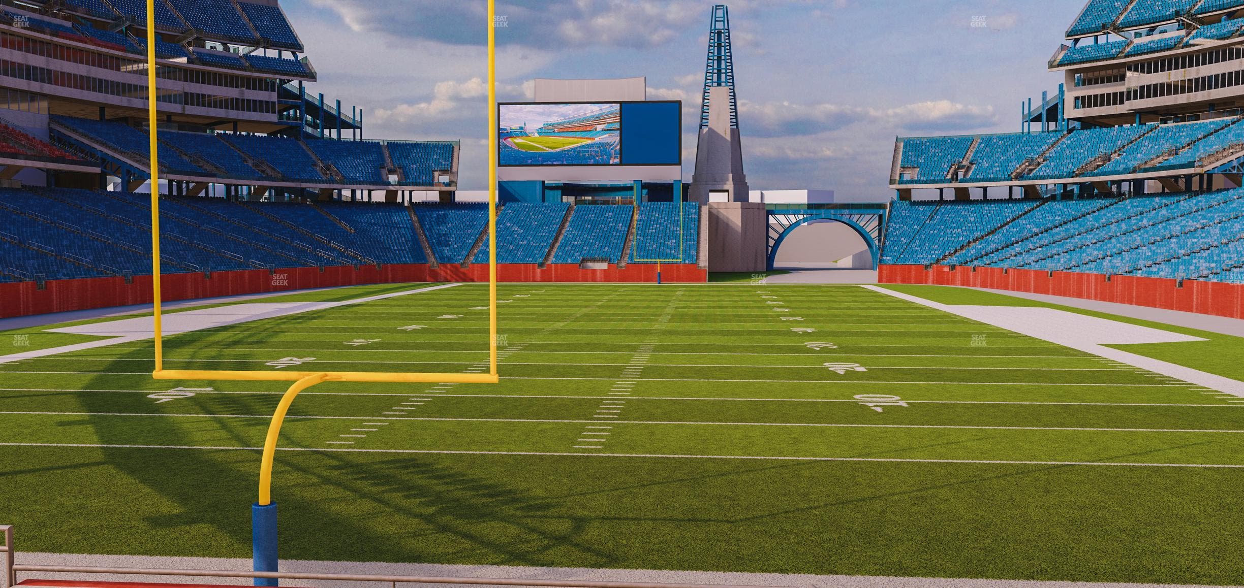 Gillette Stadium - Section Optum Field Lounge Seat View