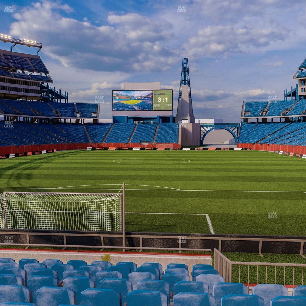 Gillette Stadium - Section Optum Field Lounge Seat View