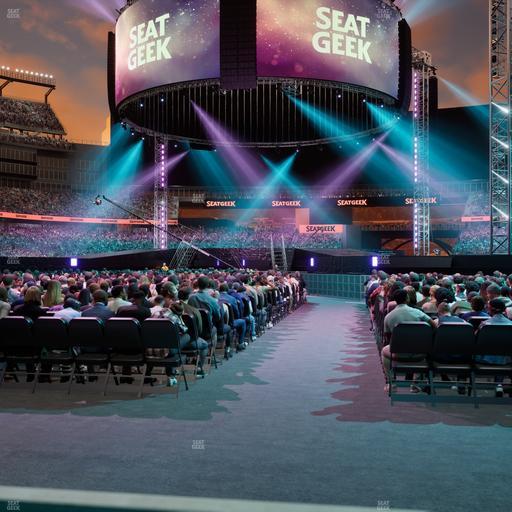Gillette Stadium - Section Optum Field Lounge Seat View