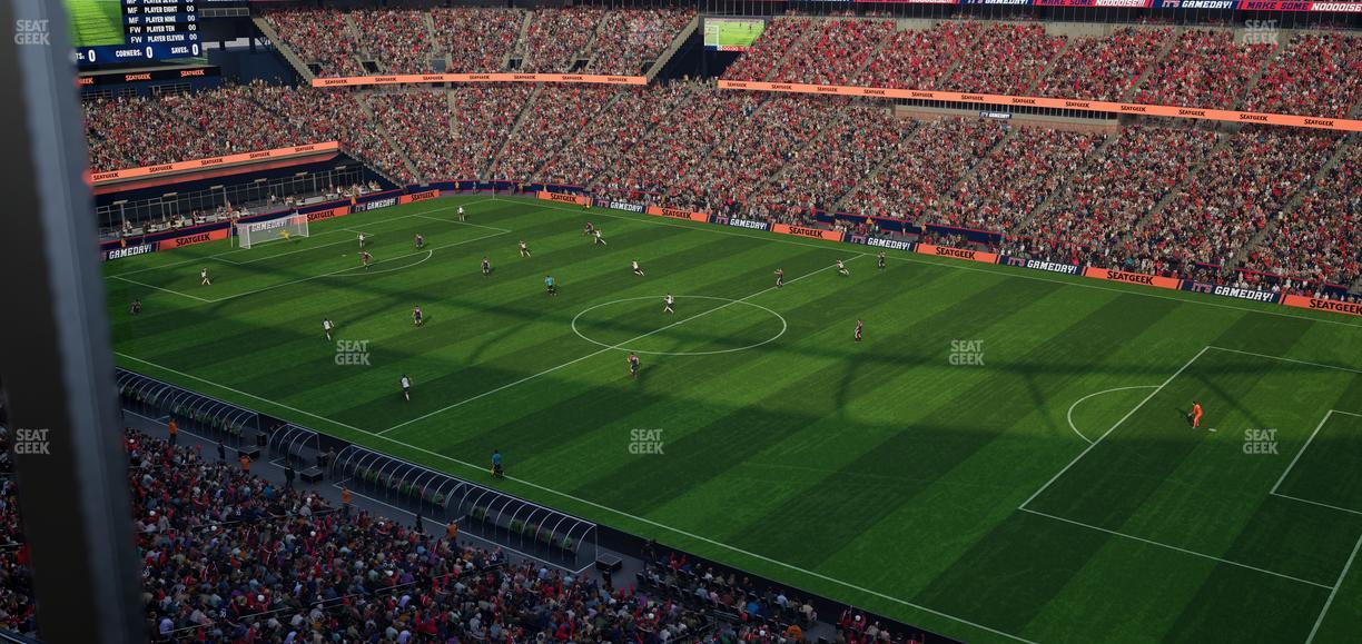 Gillette Stadium - Section Suite B 13 Seat View