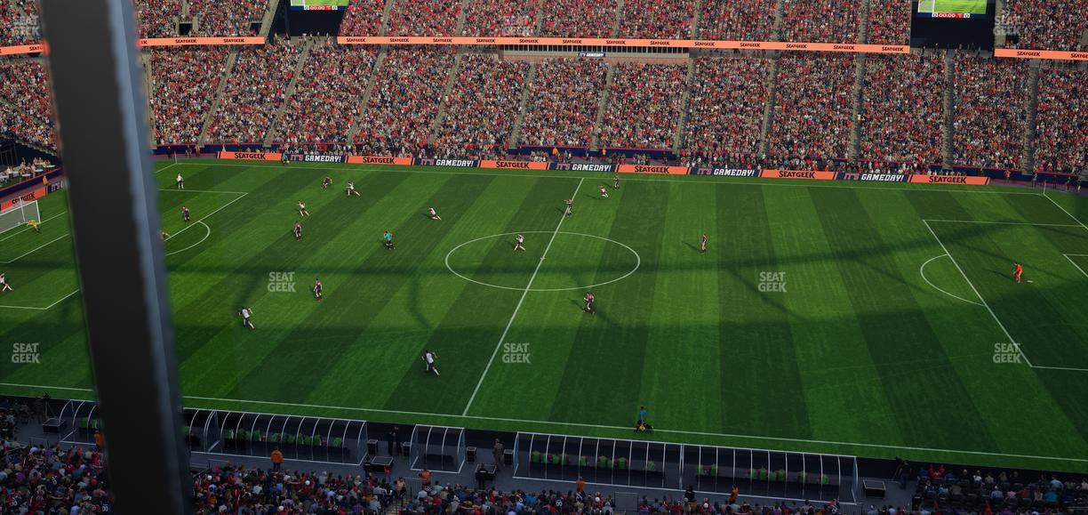 Gillette Stadium - Section Suite B 17 Seat View