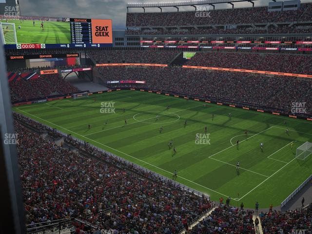 Gillette Stadium - Section Suite B 65 Seat View