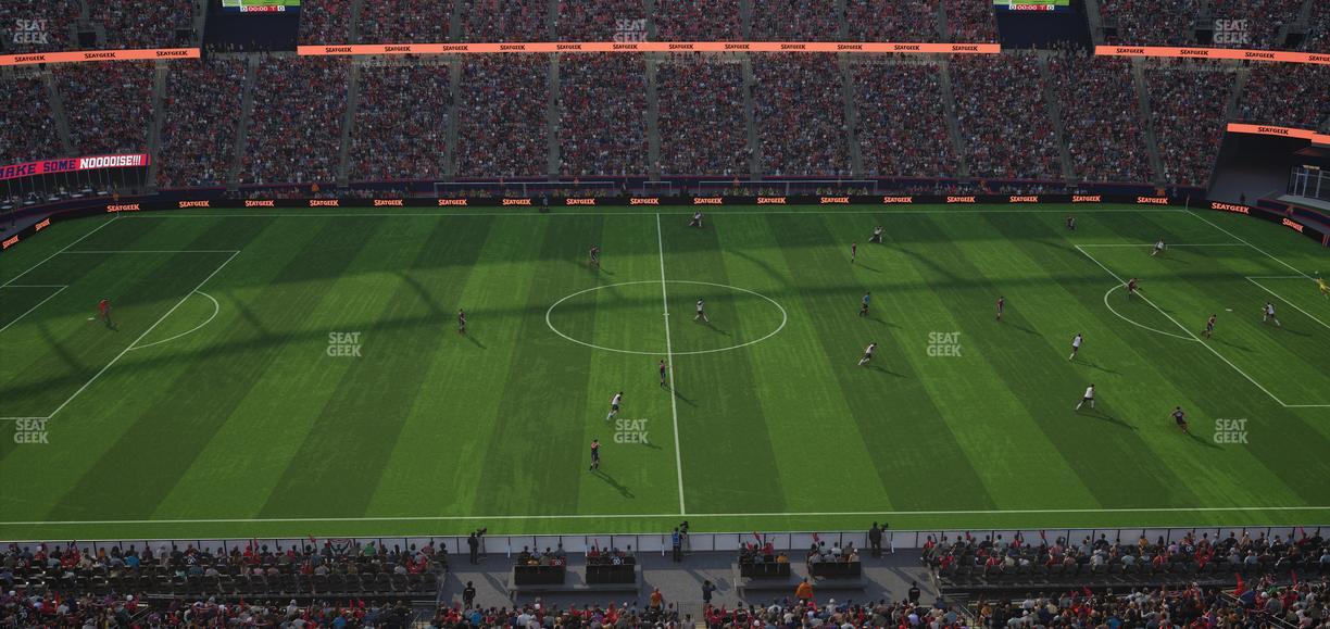 Gillette Stadium - Section Suite B 72 Seat View