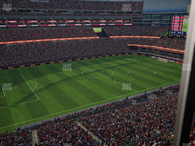 Gillette Stadium - Section Suite B 76 Seat View