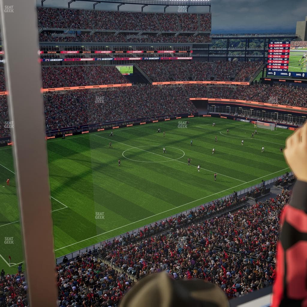 Gillette Stadium - Section Suite B 80 Seat View