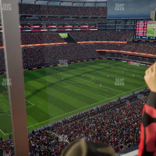 Gillette Stadium - Section Suite B 80 Seat View