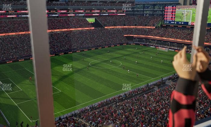 Gillette Stadium - Section Suite B 80 Seat View