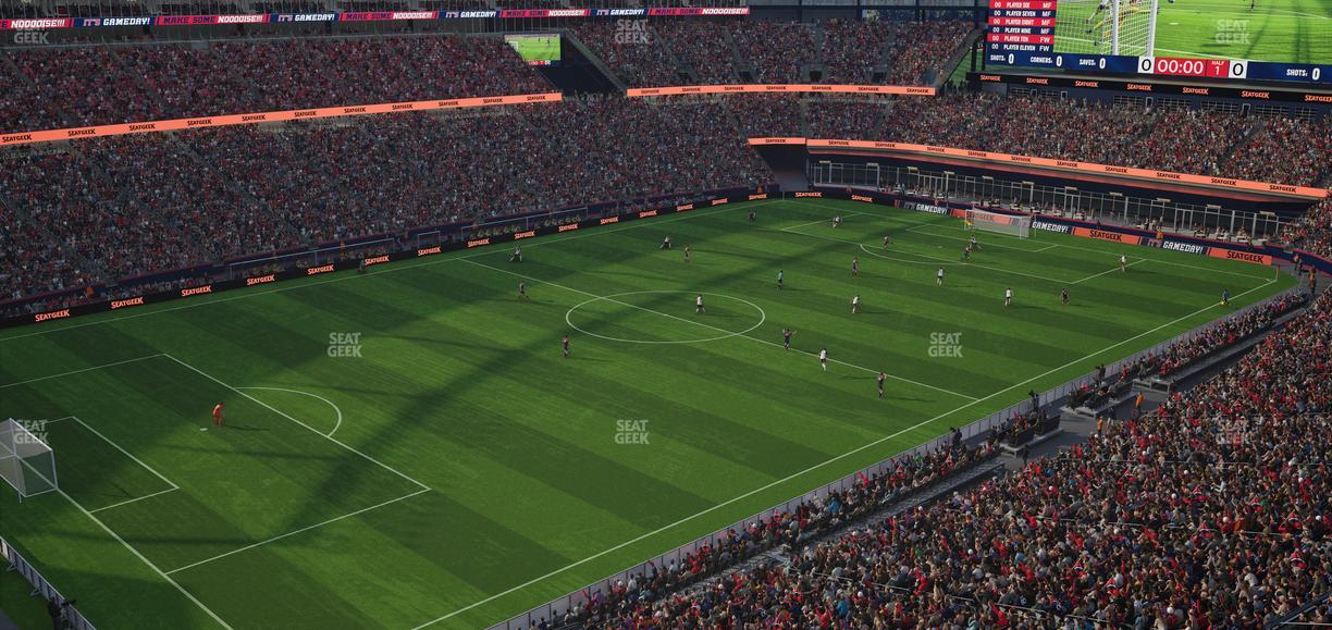 Gillette Stadium - Section Suite B 81 Seat View