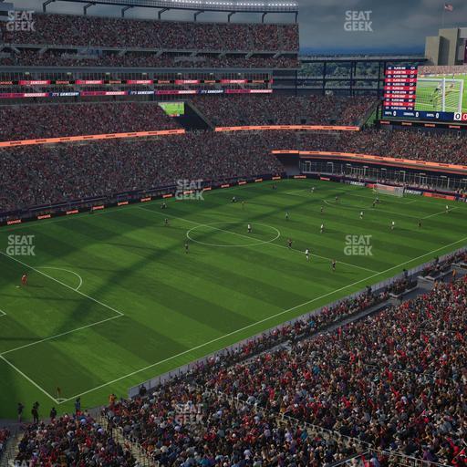 Gillette Stadium - Section Suite B 81 Seat View