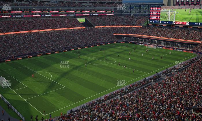 Gillette Stadium - Section Suite B 81 Seat View