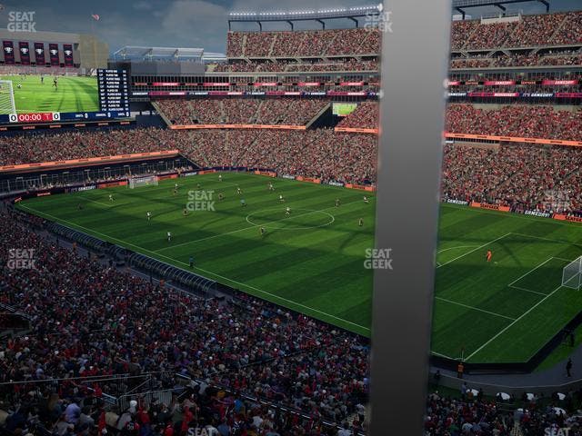 Gillette Stadium - Section Suite R 10 Seat View