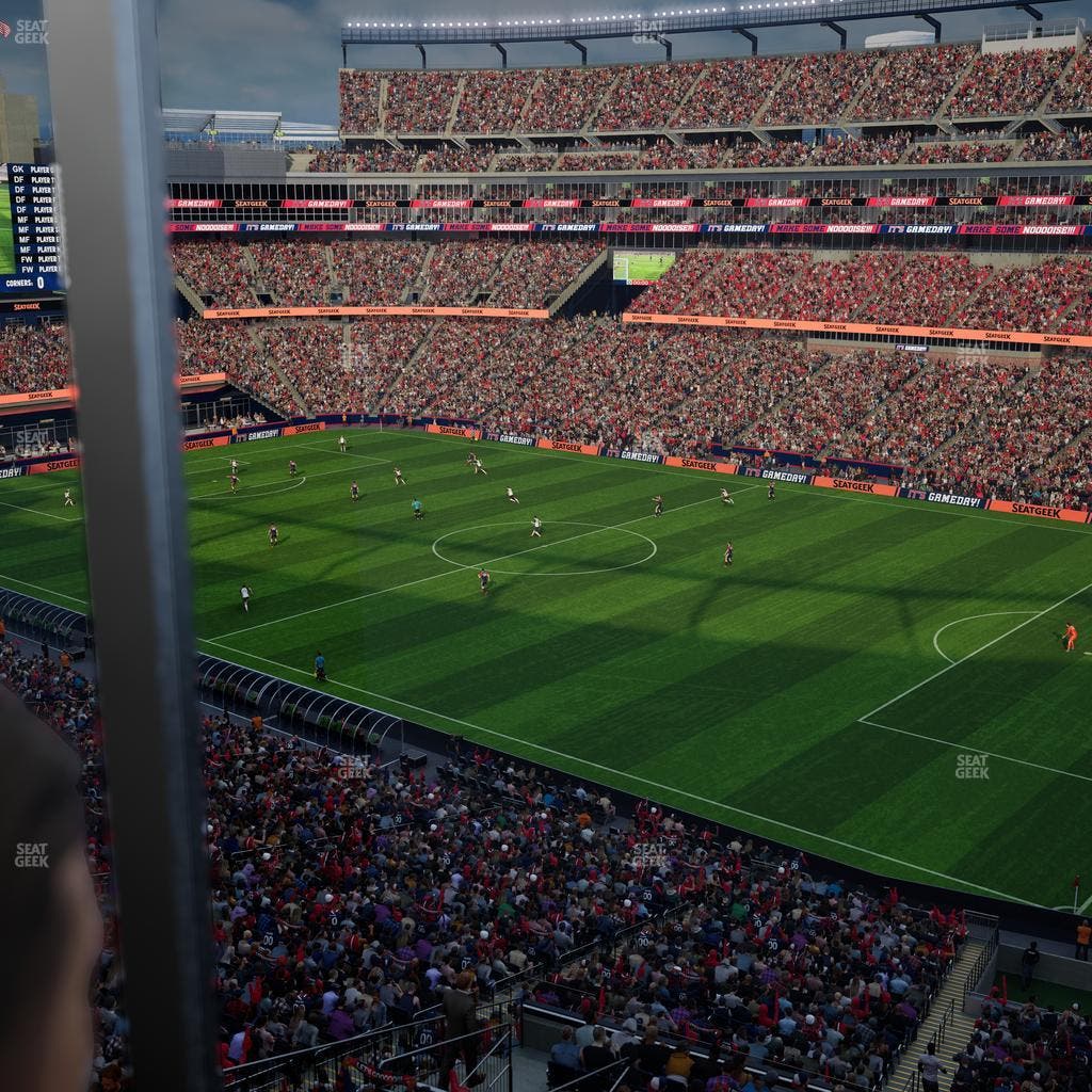 Gillette Stadium - Section Suite R 11 Seat View