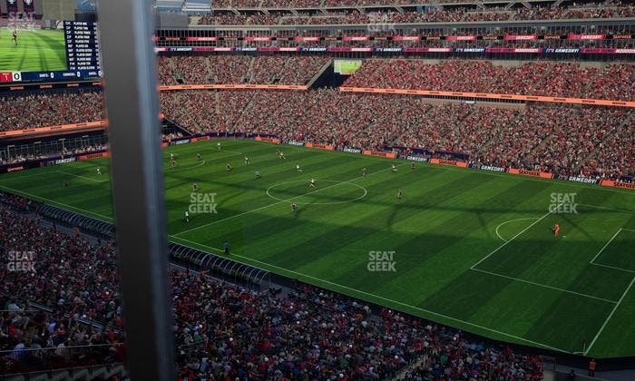 Gillette Stadium - Section Suite R 12 Seat View