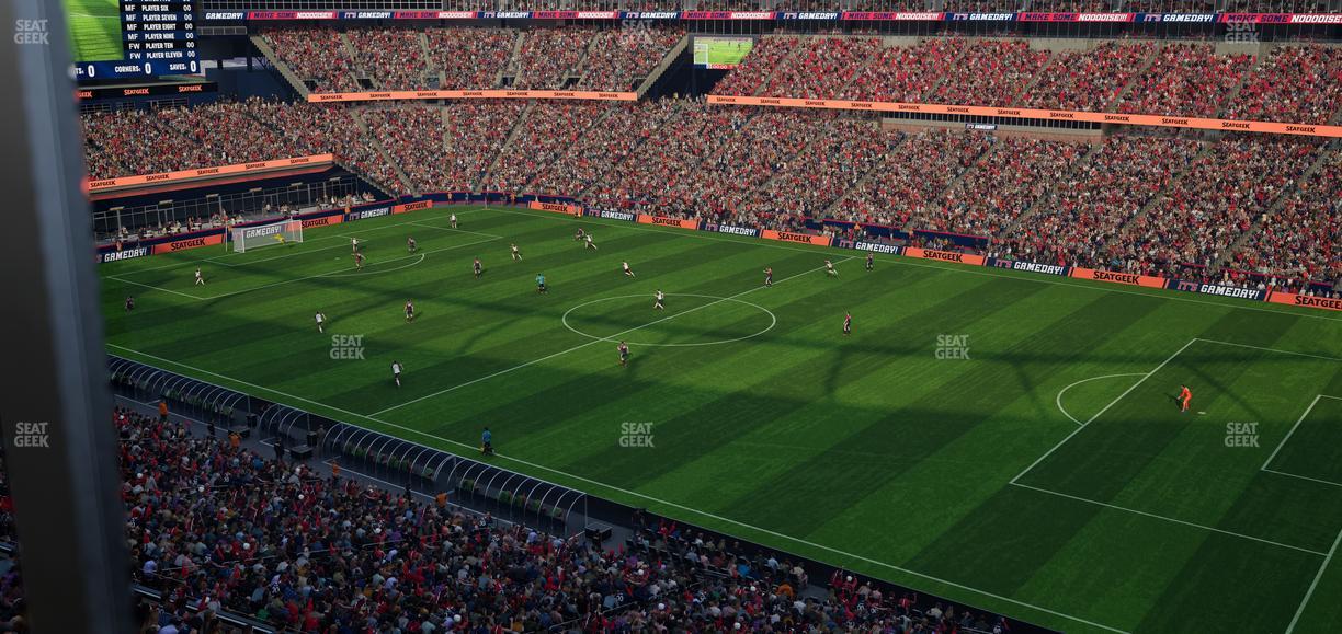 Gillette Stadium - Section Suite R 13 Seat View