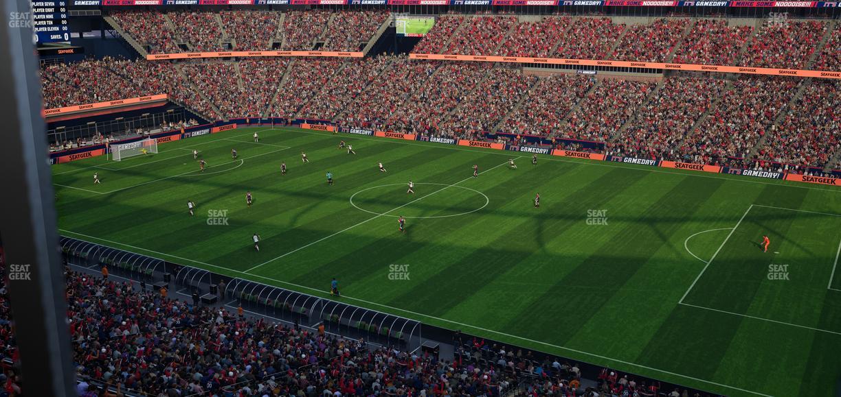 Gillette Stadium - Section Suite R 14 Seat View