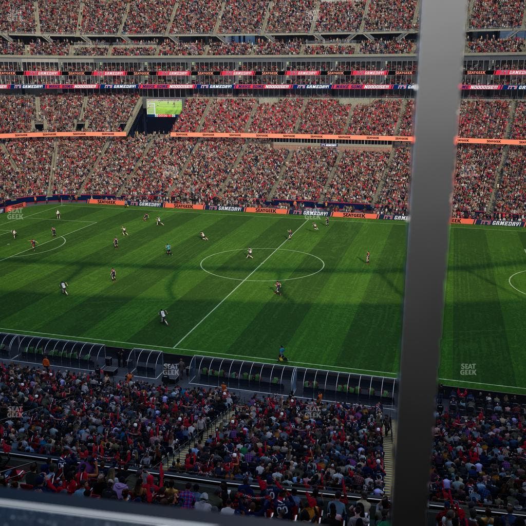 Gillette Stadium - Section Suite R 16 Seat View