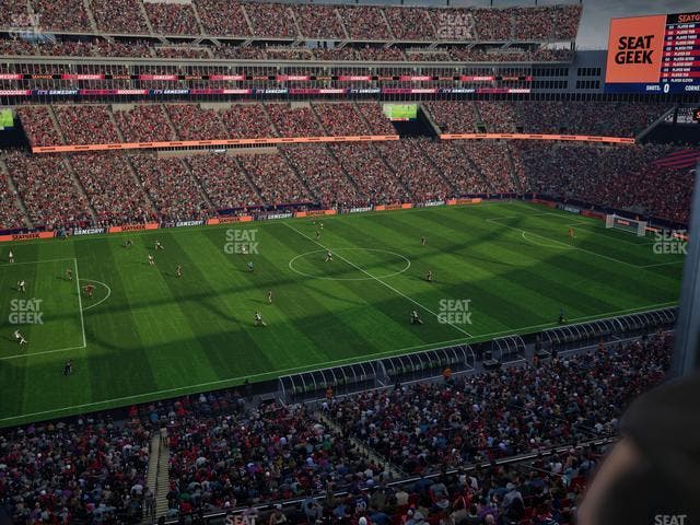 Gillette Stadium - Section Suite R 21 Seat View