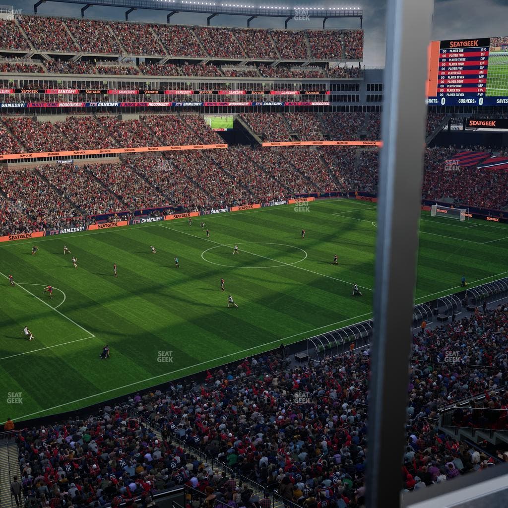 Gillette Stadium - Section Suite R 25 Seat View