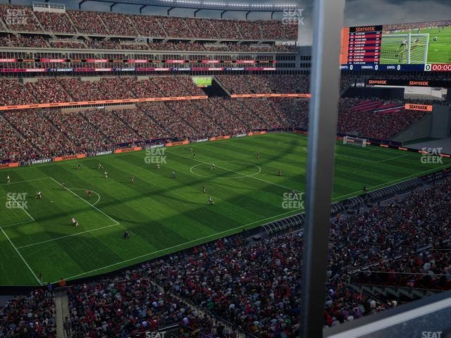 Gillette Stadium - Section Suite R 25 Seat View