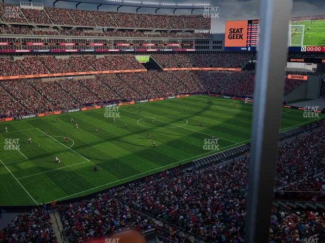 Gillette Stadium - Section Suite R 26 Seat View