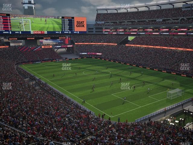 Gillette Stadium - Section Suite R 60 Seat View