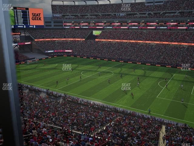 Gillette Stadium - Section Suite R 68 Seat View