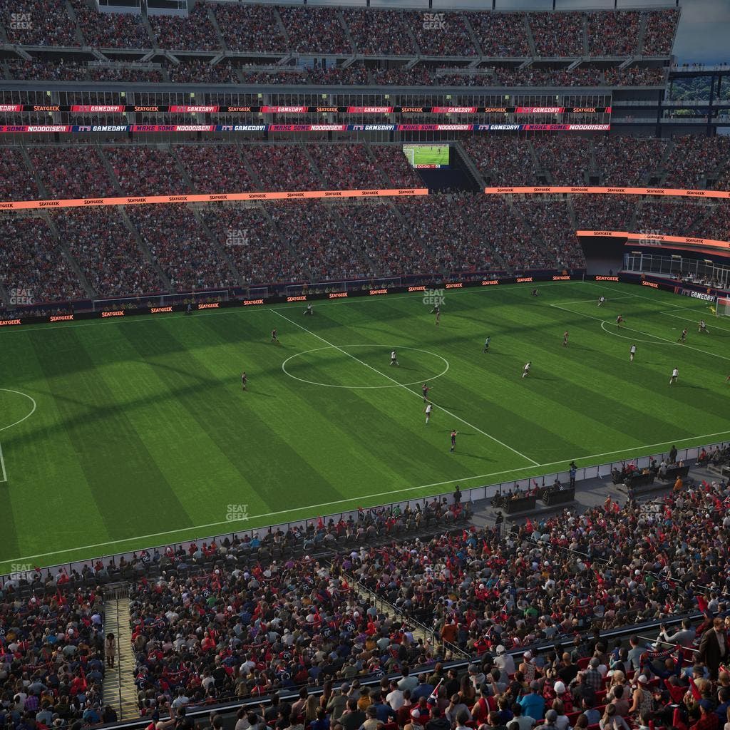 Gillette Stadium - Section Suite R 75 Seat View