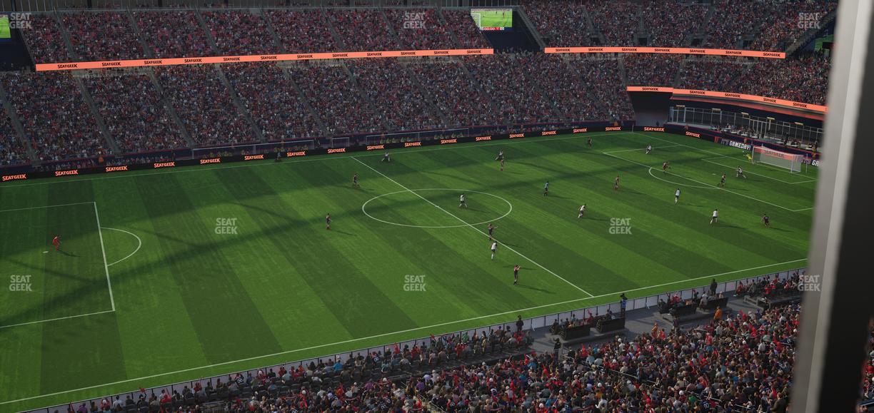 Gillette Stadium - Section Suite R 75 Seat View