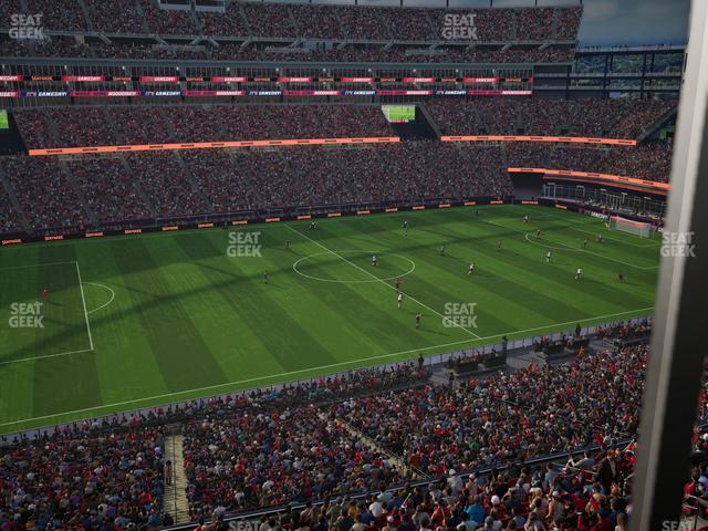 Gillette Stadium - Section Suite R 75 Seat View