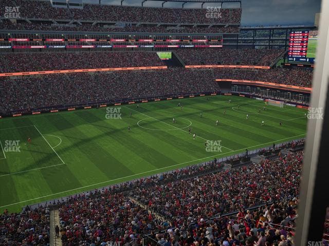 Gillette Stadium - Section Suite R 76 Seat View