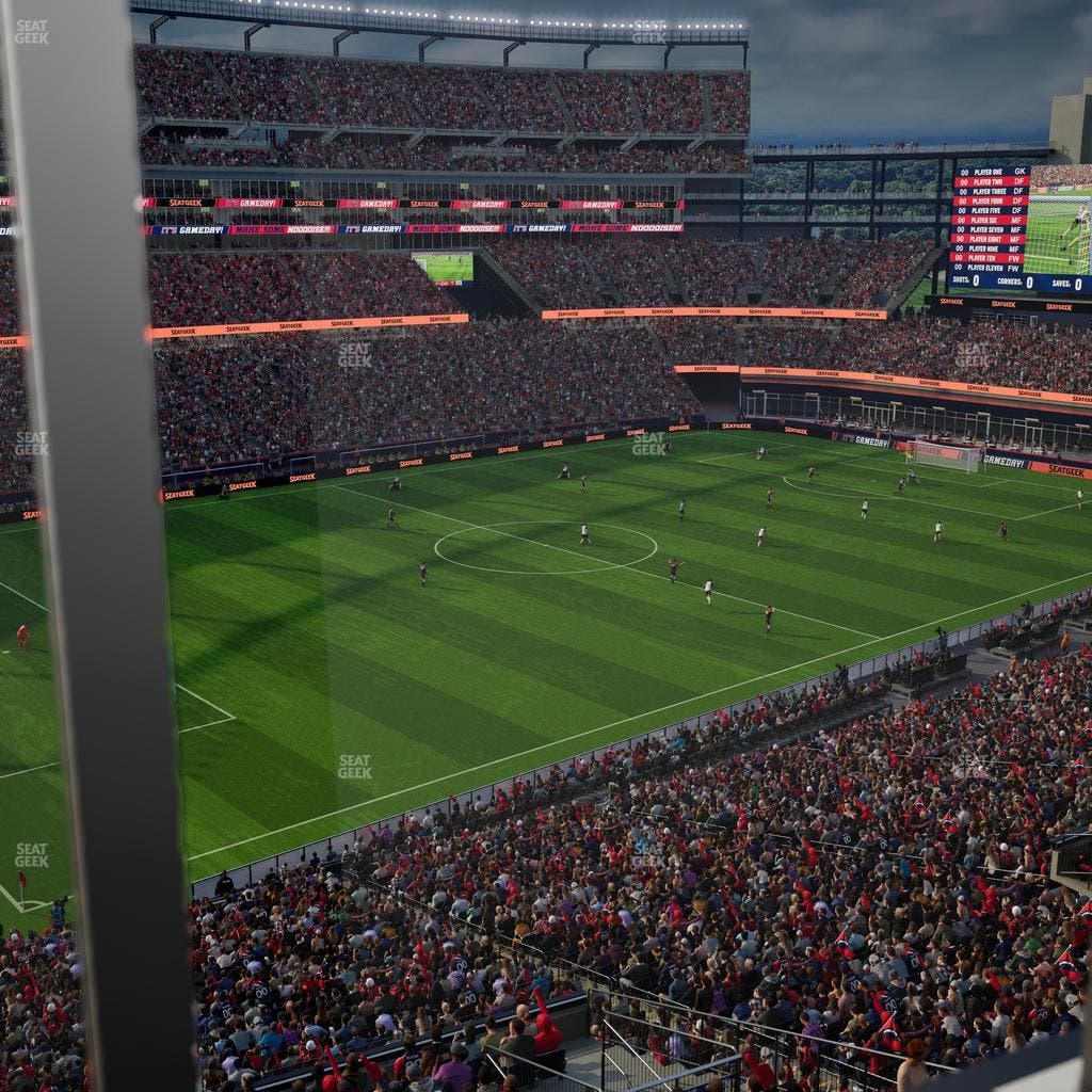 Gillette Stadium - Section Suite R 80 Seat View