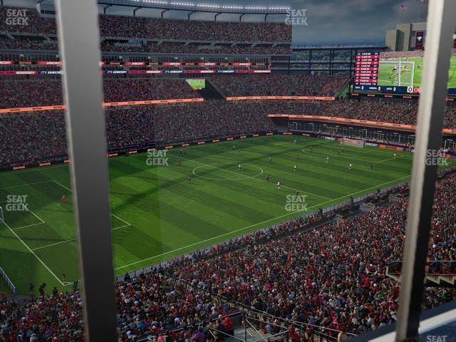 Gillette Stadium - Section Suite R 80 Seat View