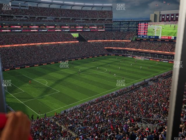 Gillette Stadium - Section Suite R 81 Seat View