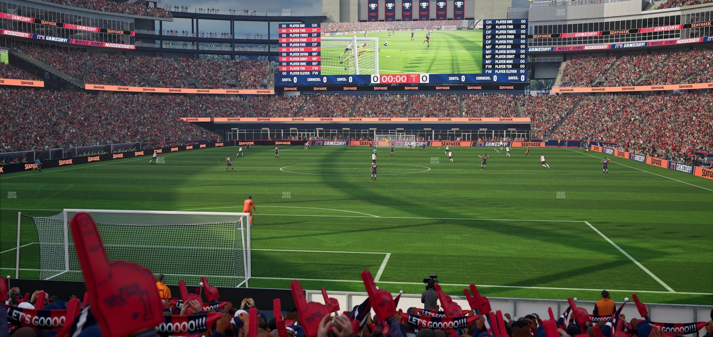 Gillette Stadium - Section The Fort Ga Seat View