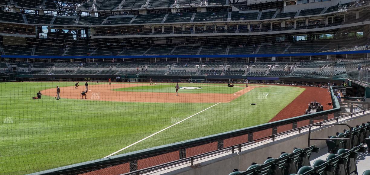 Globe Life Field - Section 1 Seat View