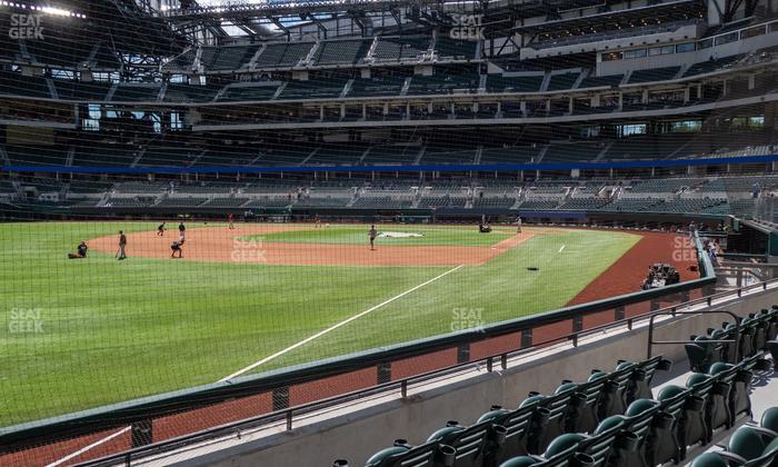 Globe Life Field - Section 1 Seat View
