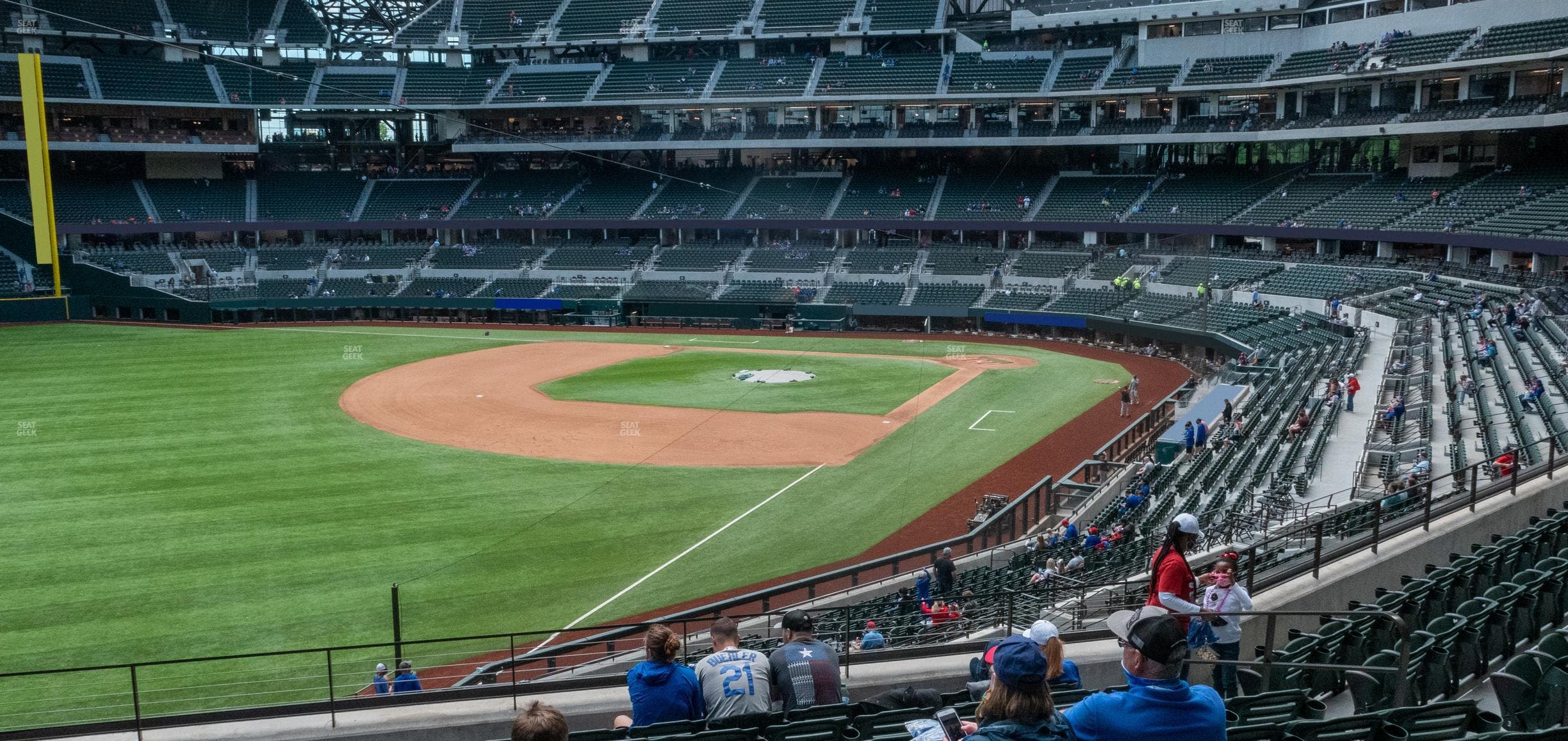 Globe Life Field - Section 102 Seat View