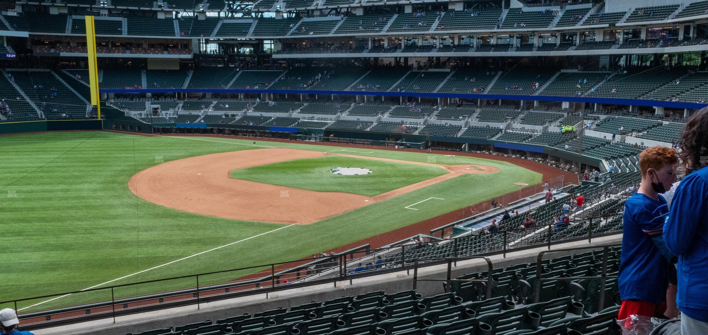 Globe Life Field - Section 104 Seat View