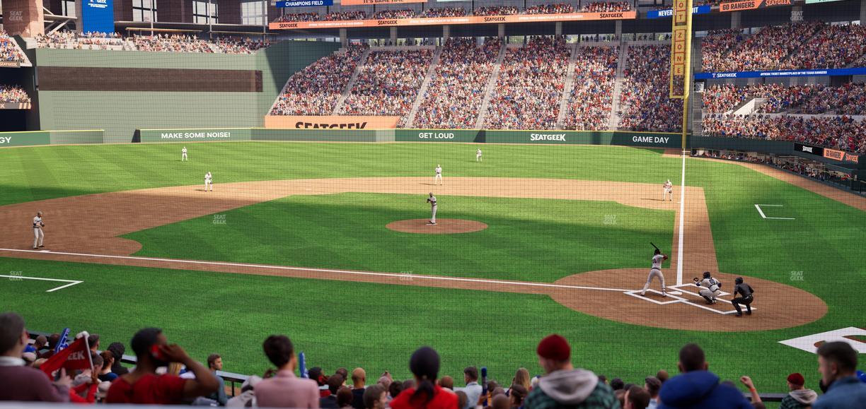 Globe Life Field - Section 11 Seat View