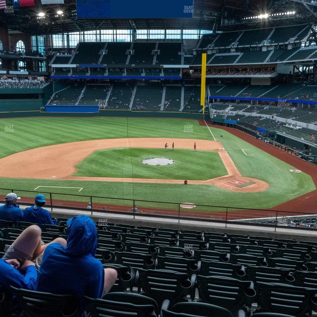 Globe Life Field - Section 110 Seat View