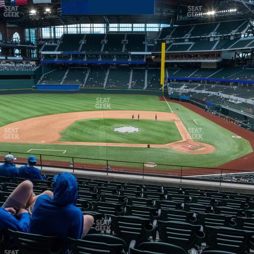 Globe Life Field - Section 110 Seat View