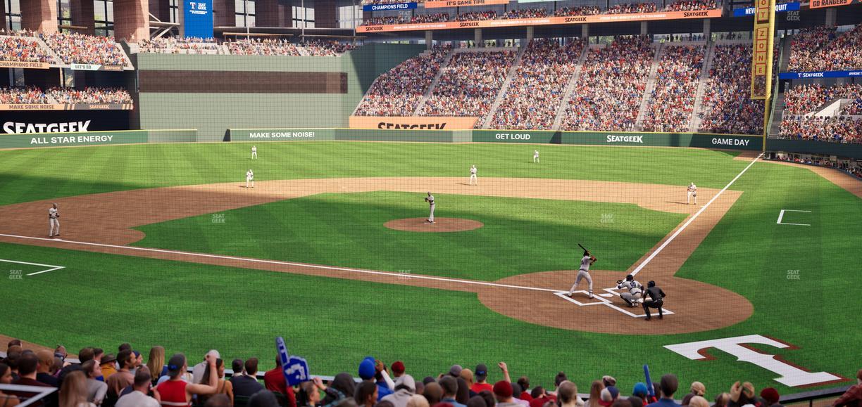 Globe Life Field - Section 12 Seat View