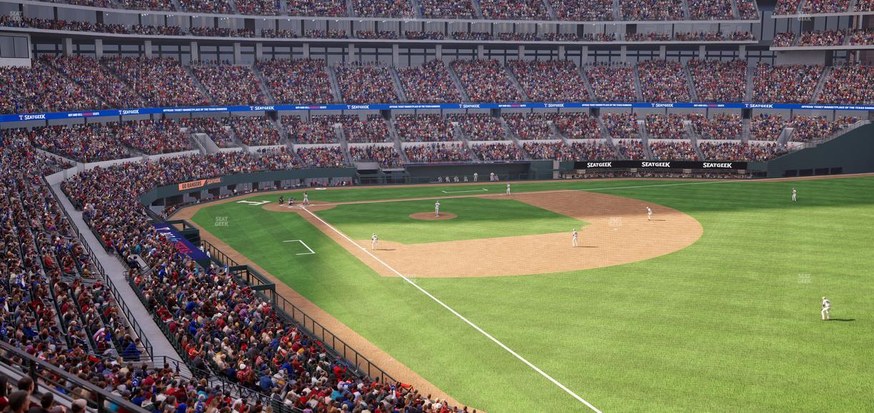 Globe Life Field - Section 126 Seat View