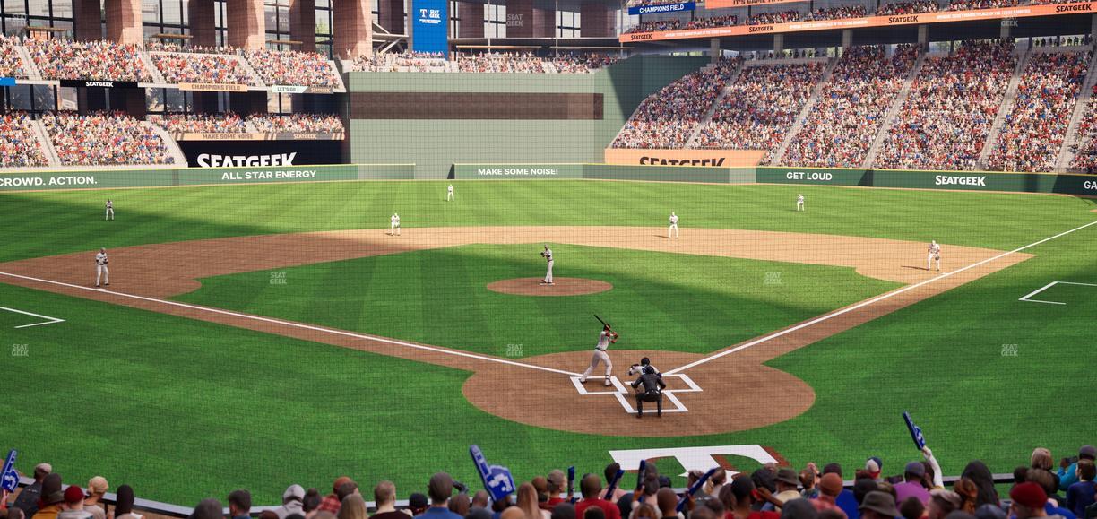 Globe Life Field - Section 13 Seat View