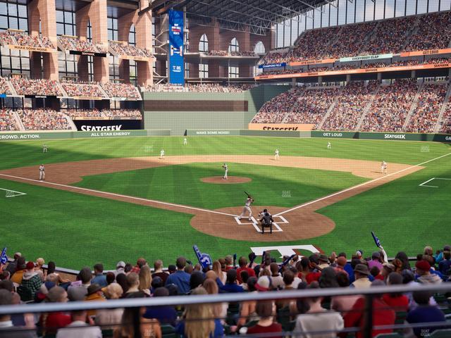 Official view from Section 13 at Globe Life Field